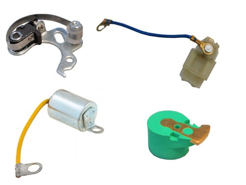 Points condenser rotor arm - points,