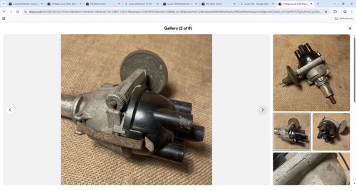 Lucas 25d4 distributor - lucas,